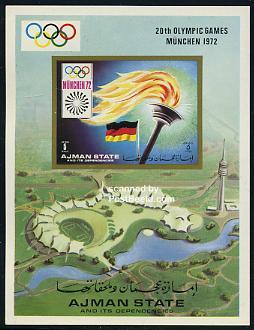 Olympic games Munich s/s imperforated